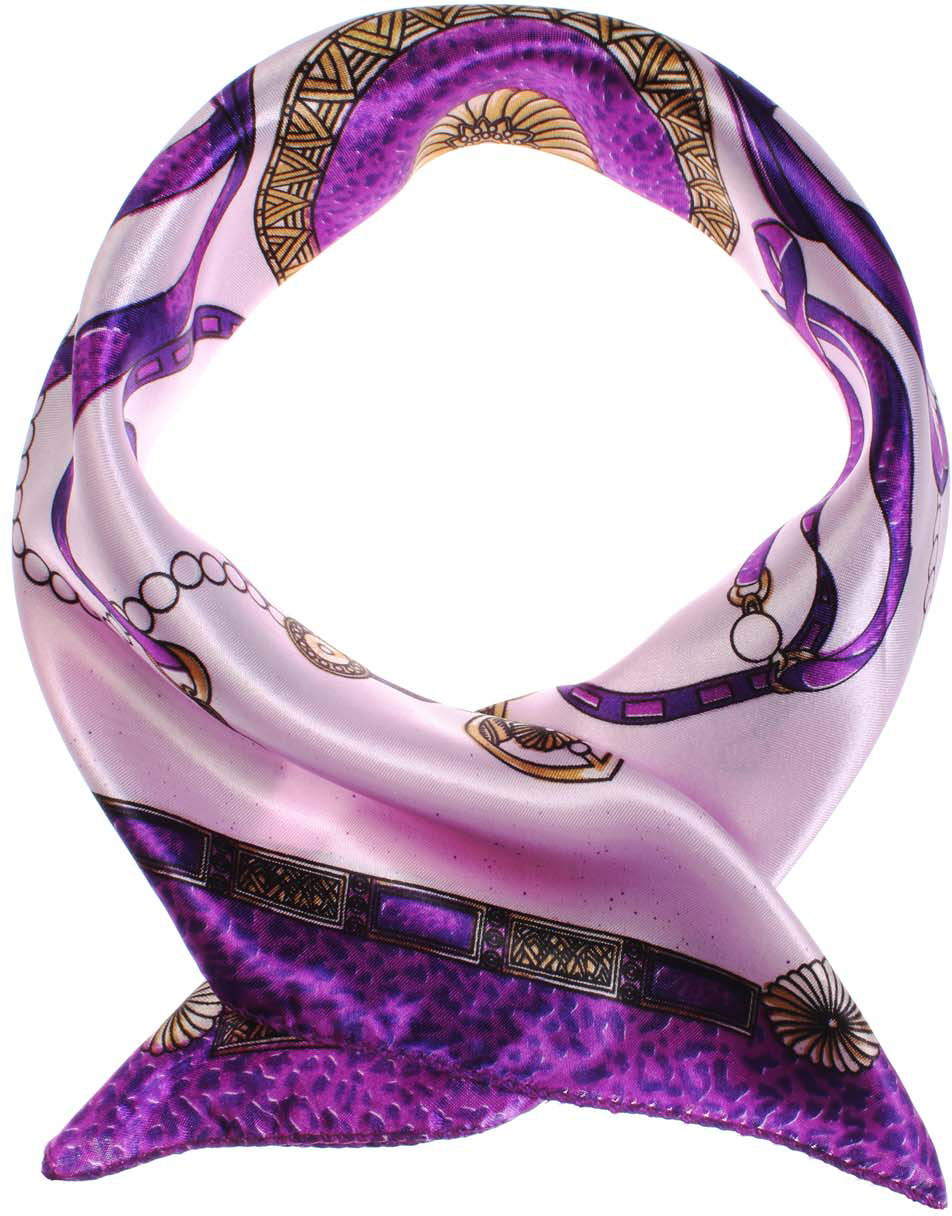 Платок женский Vittorio Richi, цвет: фиолетовый. K0550PL338. Размер 50 х 50 см