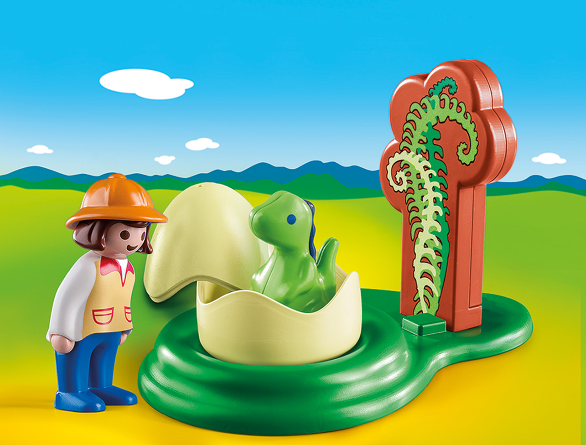Playmobil Игровой набор Девочка и яйцо динозавра