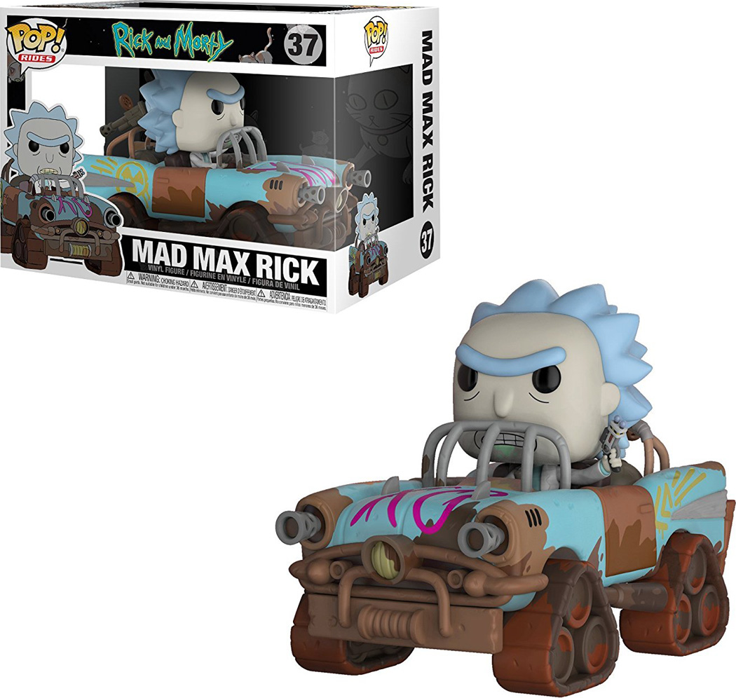 Funko POP! Rides Фигурка Rick and Morty: Mad Max Rick 28456
