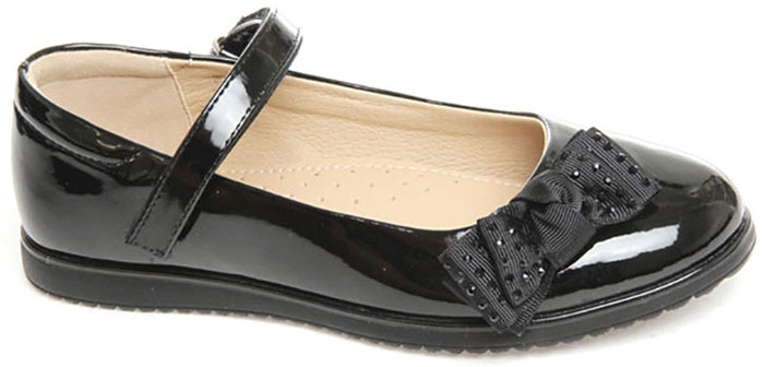 Туфли для девочки Сказка, цвет: черный. R757634135. Размер 35
