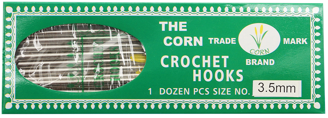 Крючок вязальный Corn 