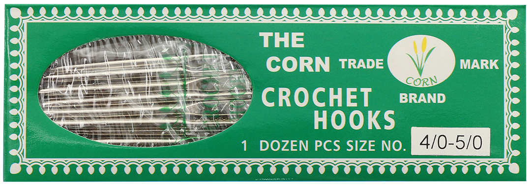 Крючок вязальный двухсторонний Corn 