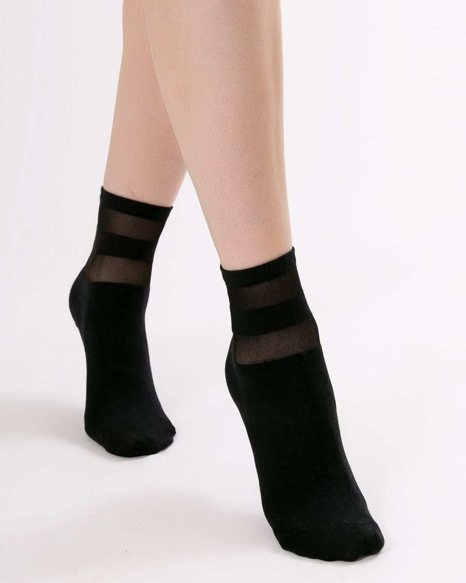 Носки женские Mark Formelle, цвет: черный. 318K-510_8318K. Размер 23 (36/37)