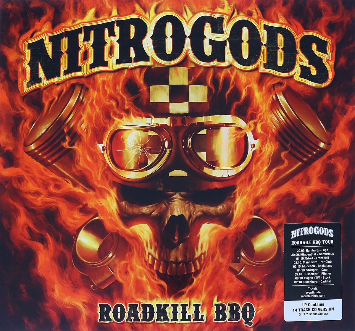 Nitrogods. Roadkill BBQ (LP + CD)