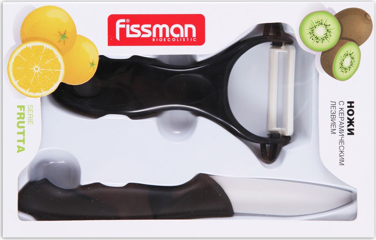 Набор керамических ножей Fissman 