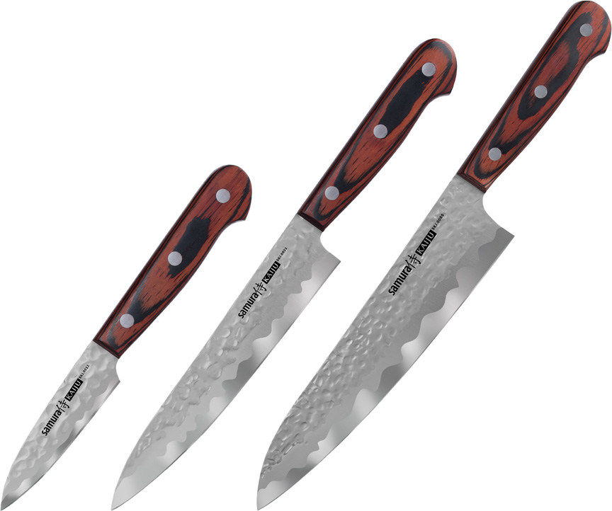 Набор кухонных ножей Samura 