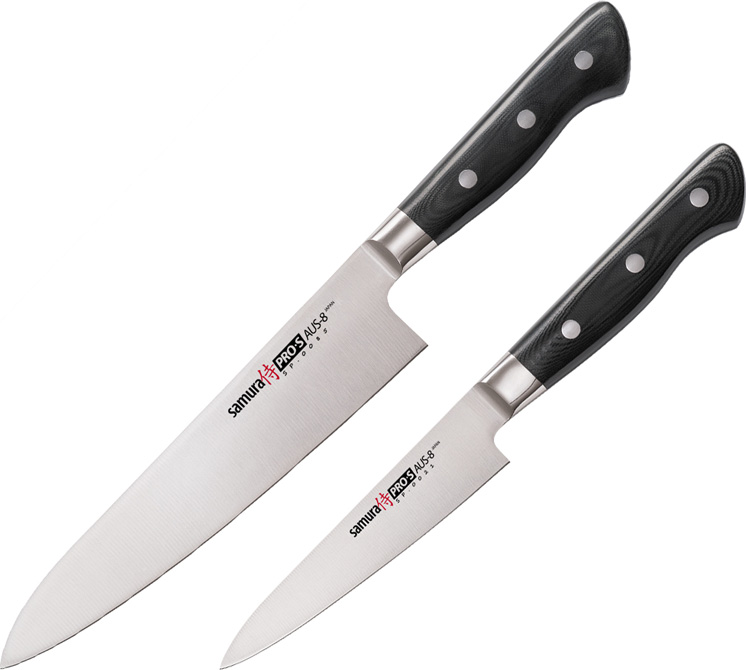 Набор кухонных ножей Samura 