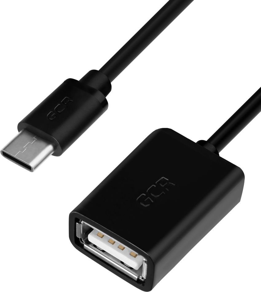 Greenconnect GCR-UC1AF-BB2S, Black кабель USB Type C/USB 2.0 (1 м)