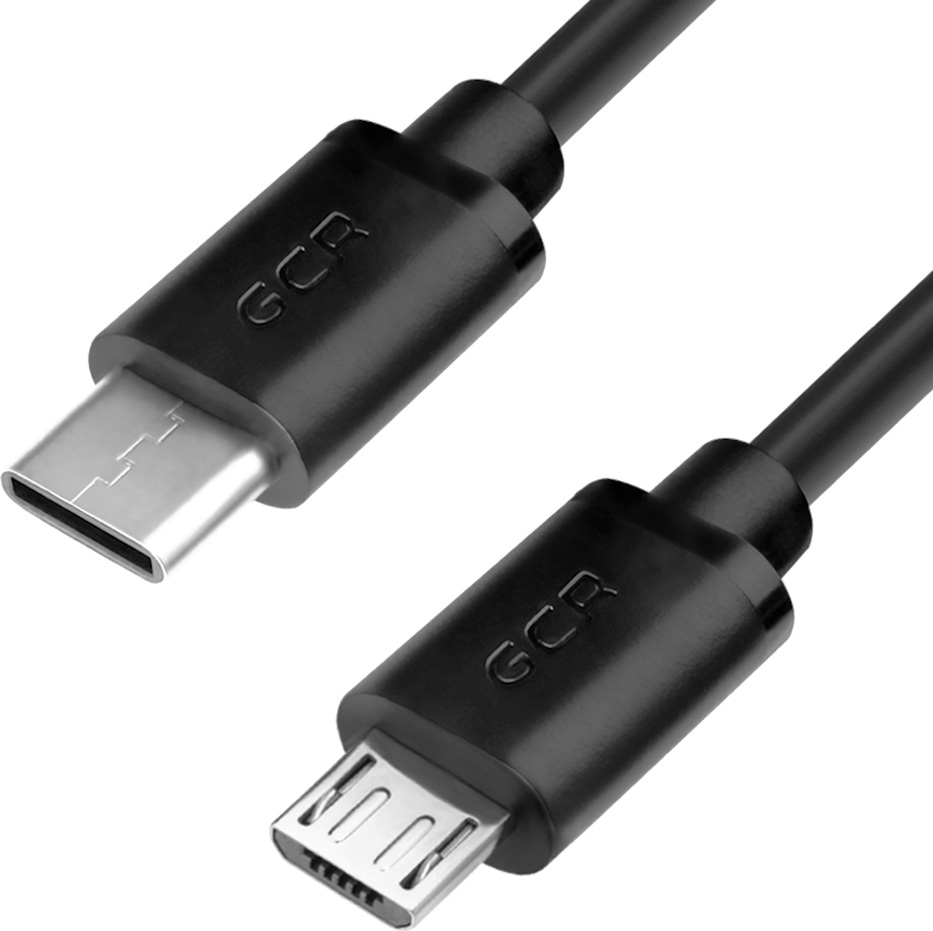 Greenconnect GCR-UC1MCB-BB2S, Black кабель USB Type C/USB 2.0 (1 м)