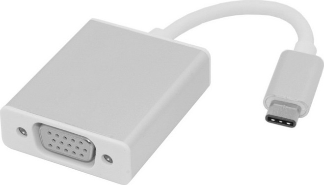 Greenconnect GCR-UTC2VGA, White переходник USB Type C/VGA 15F