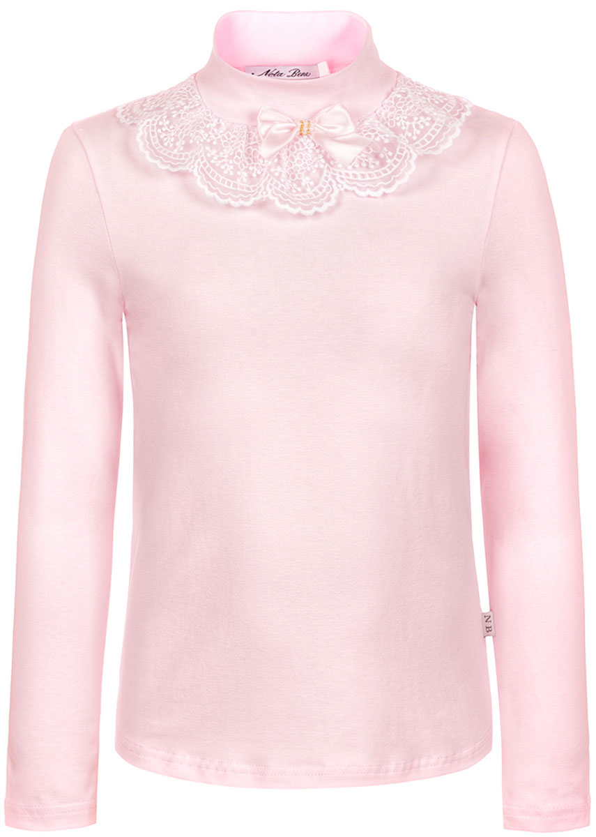 Блузка для девочки Nota Bene, цвет: светло-розовый. 181230506_57. Размер 158