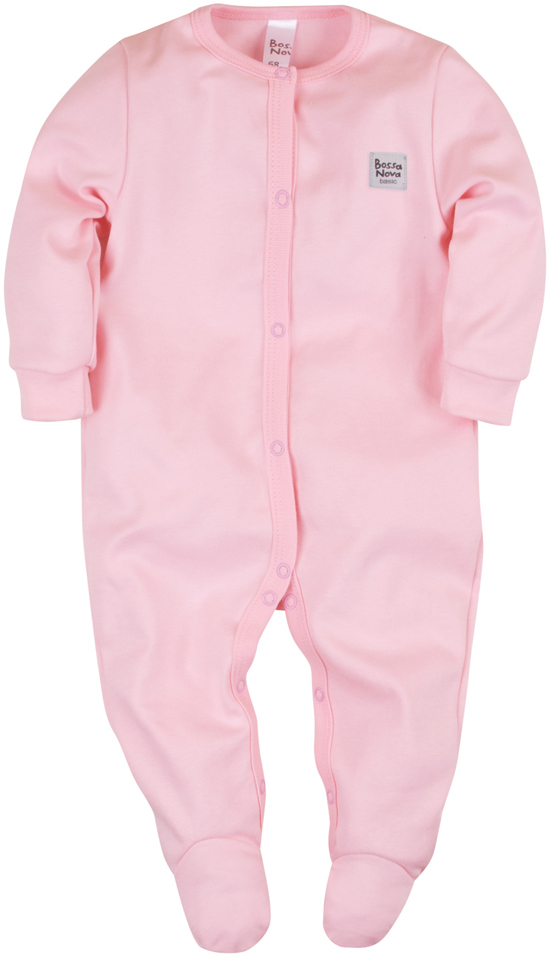 Комбинезон домашний детский Bossa Nova Basic, цвет: розовый. 502К-361р. Размер 62