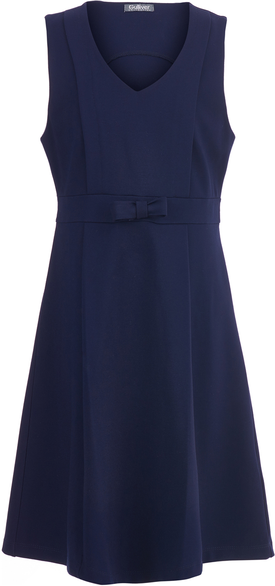 Платье для девочки Gulliver, цвет: синий. 218GSGC5005. Размер 140