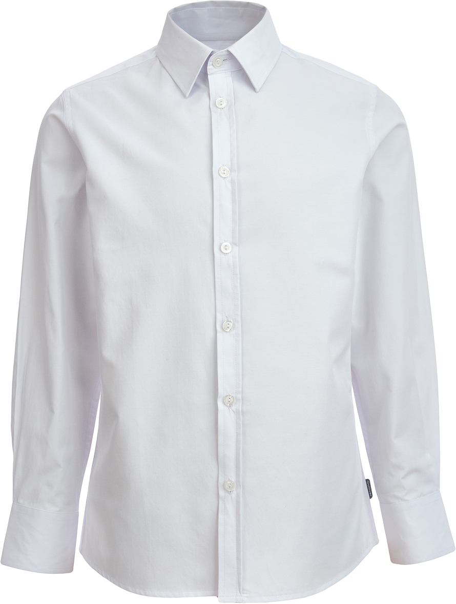 Рубашка для мальчика Gulliver, цвет: белый. 218GSBC2303. Размер 164