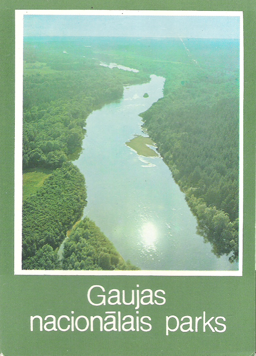 Gaujas Nacionalais Parks / Национальный парк Гауи (набор из 18 открыток)