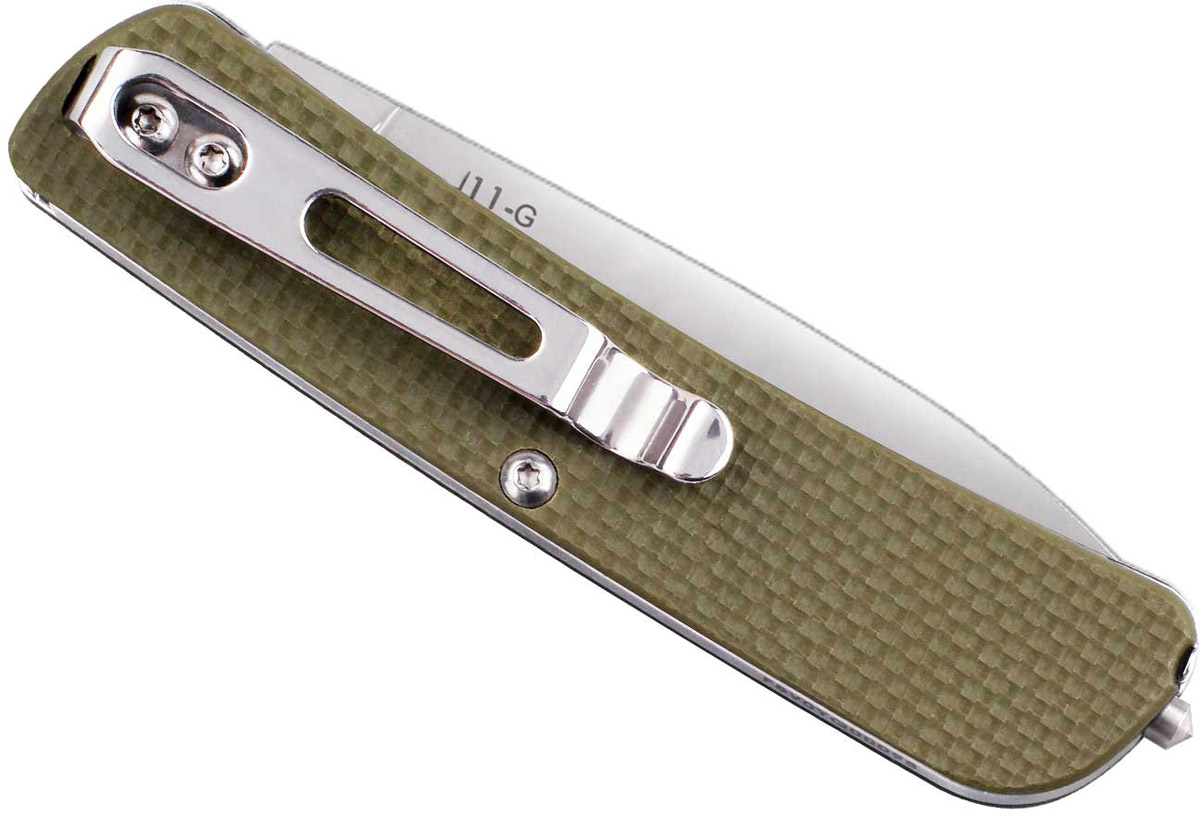 Нож складной туристический Ruike L11-G, цвет: зеленый