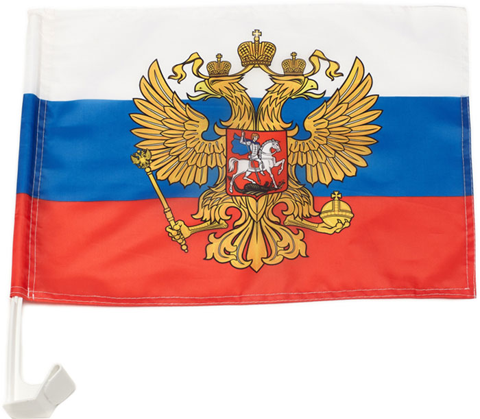 Флаг автомобильный РусФлаг 