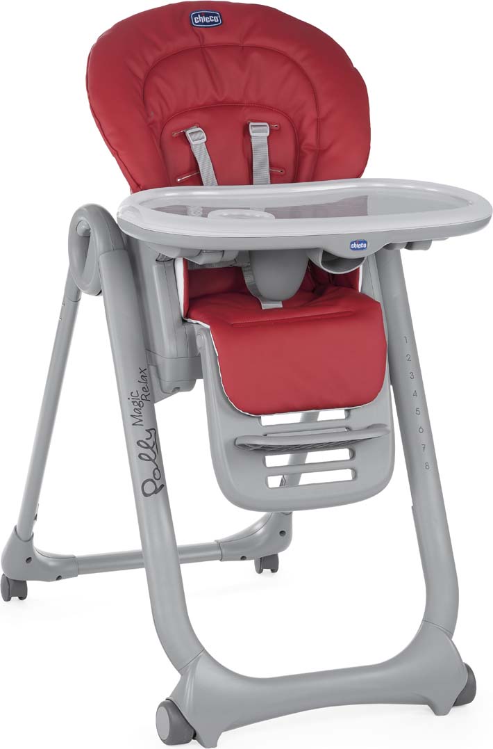 Стульчик Polly Magic Relax Red4 колеса