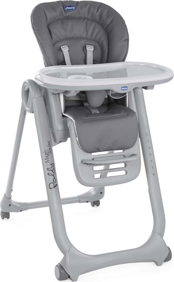 Стульчик Polly Magic Relax Anthracite 4 колеса