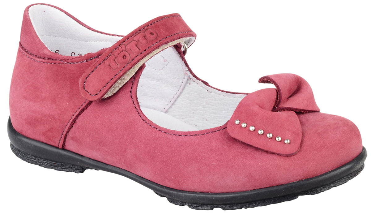 Туфли для девочки Тотто, цвет: бордовый. 10204/2-КП. Размер 28