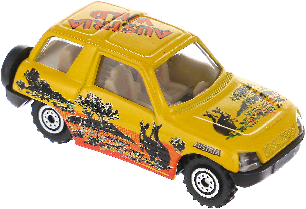Pioneer Toys Машинка Спецслужбы Austria Wild цвет желтый