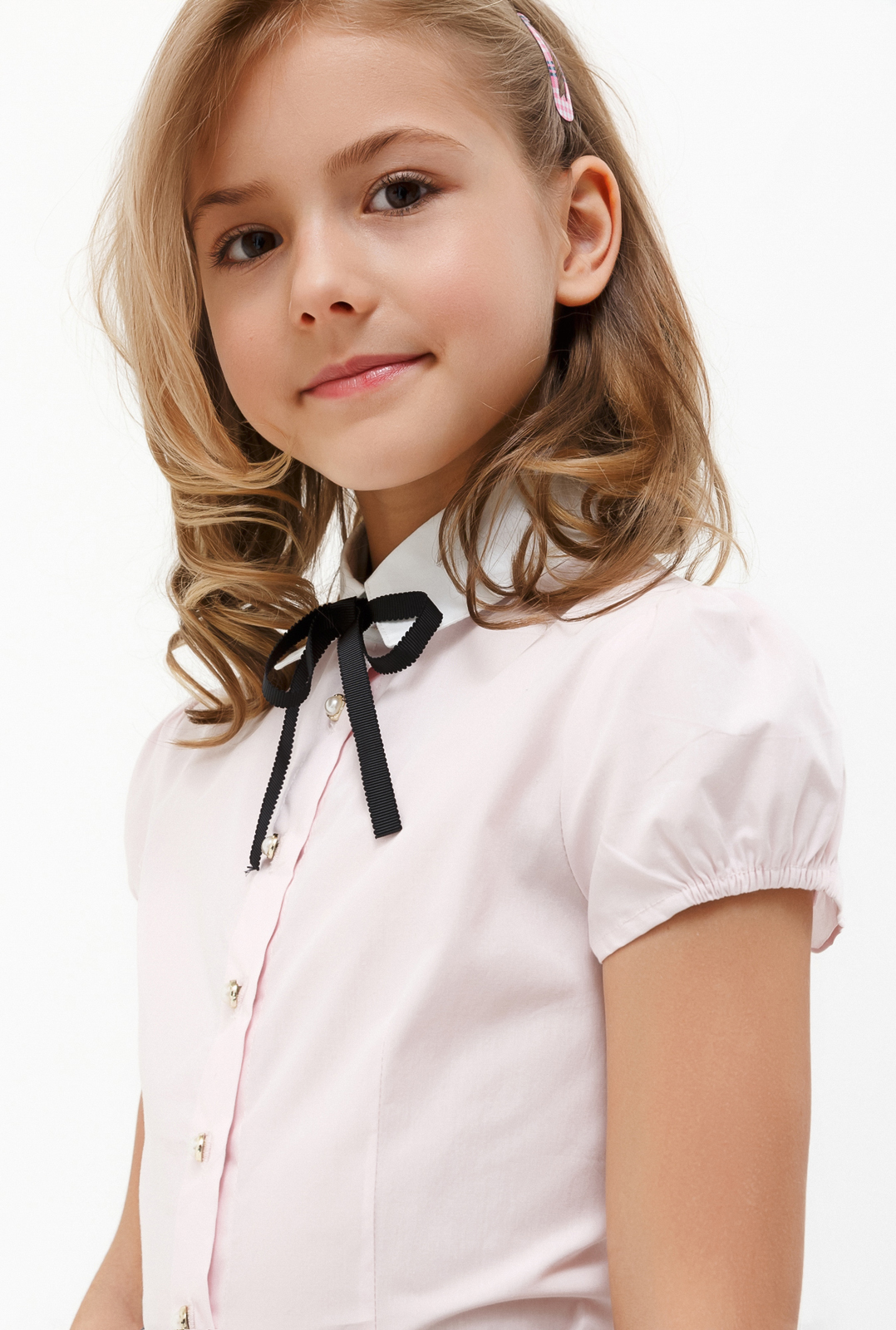 Блузка для девочки Acoola Muscari, цвет: светло-розовый. 20240270013_3400. Размер 164