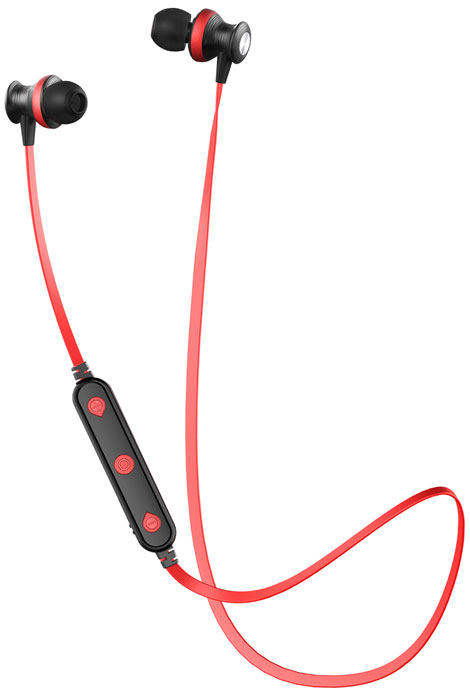 Awei B980BL-RED, Red Bluetooth-гарнитура