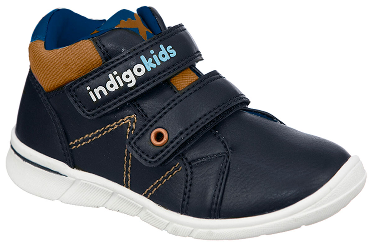 Ботинки для мальчика Indigo Kids, цвет: синий. 50-556A/12. Размер 22