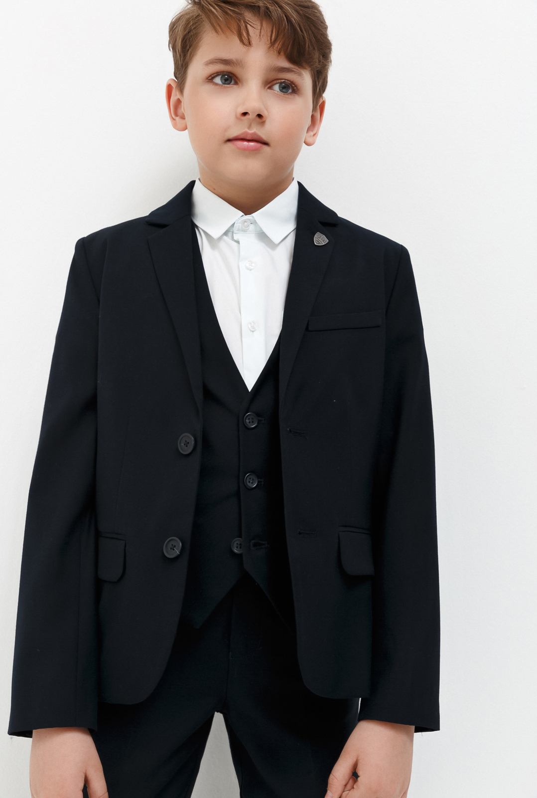 Пиджак для мальчика Acoola Madison, цвет: темно-голубой. 20140130031_600. Размер 158