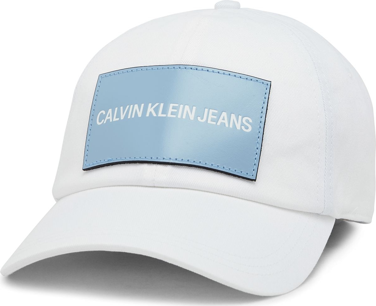 Бейсболка мужская Calvin Klein Jeans, цвет: белый. K40K400258_451. Размер 55/59