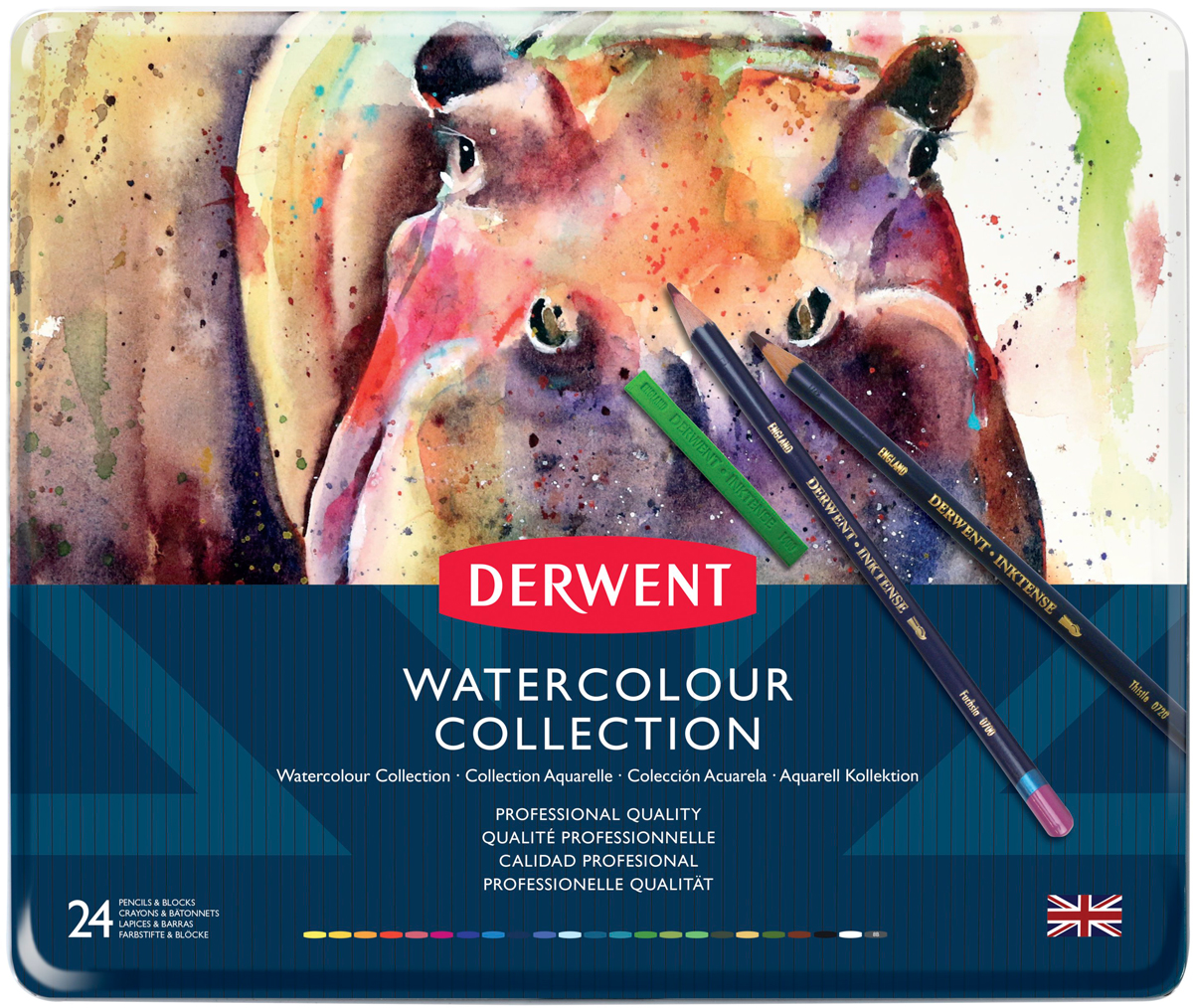 Derwent Набор карандашей Watercolour Collection 24 цвета