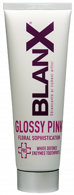 Blanх Зубная паста Pro Glossy Pink, Глянцевый эффект, 75 мл