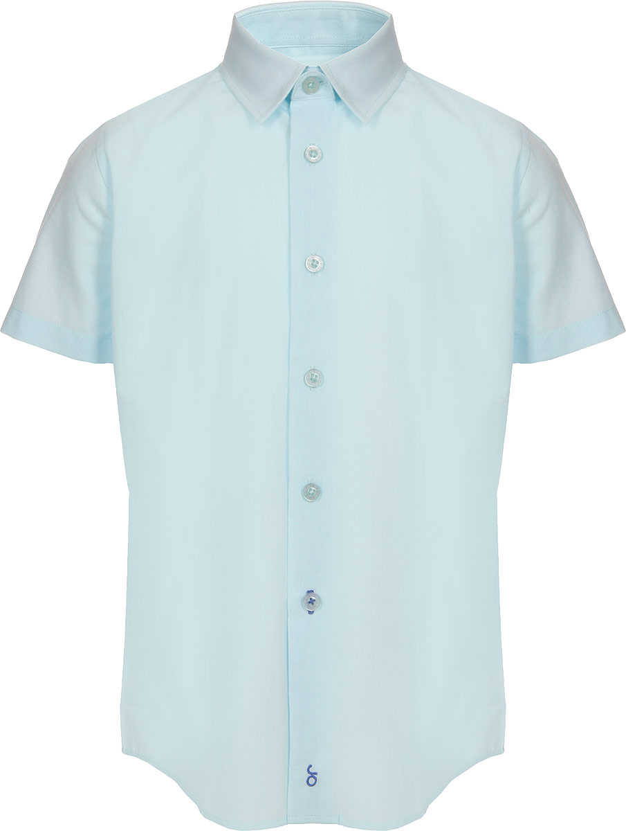 Рубашка для мальчика Orby, цвет: мятный. 80454_OLB. Размер 158