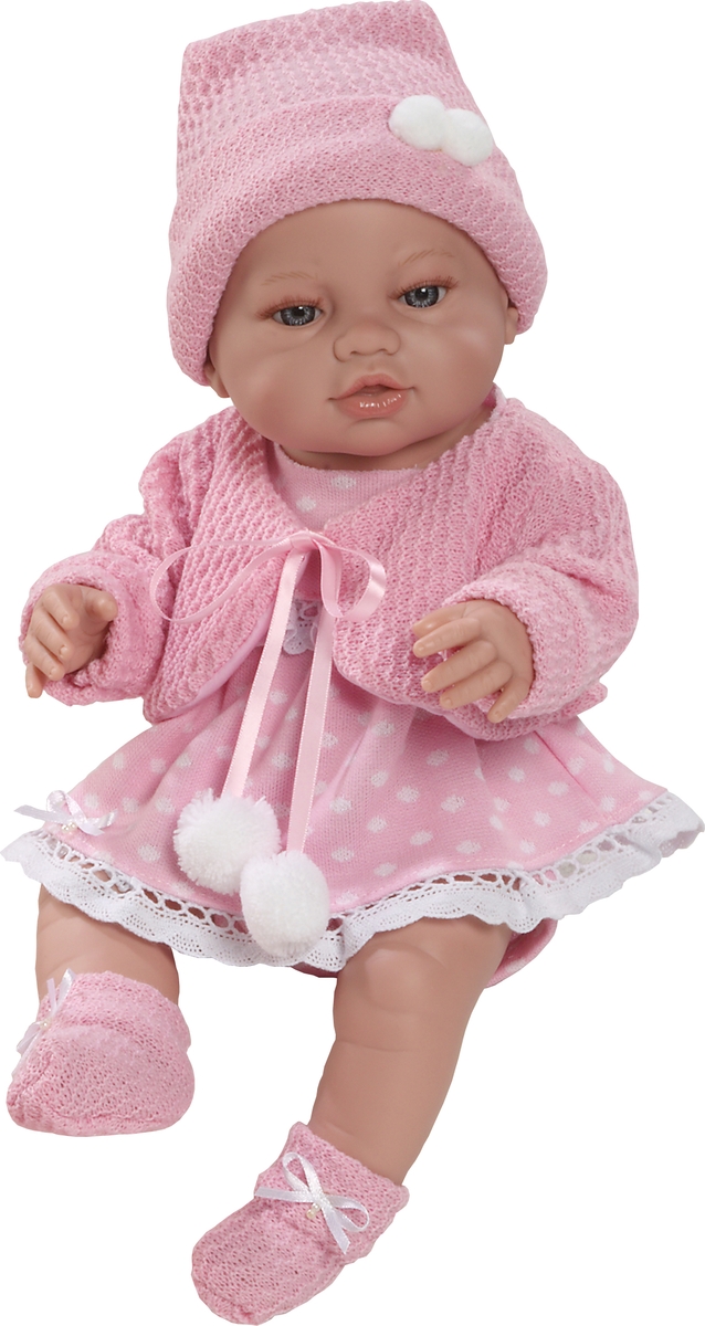 Munecas Berbesa Кукла Пупс новорожденный 42 см 5110