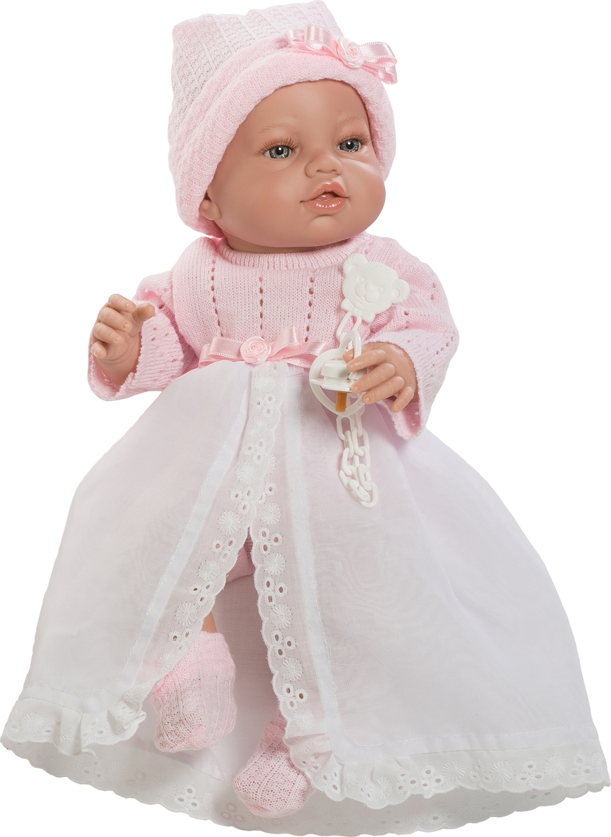 Munecas Berbesa Кукла Пупс новорожденный 42 см 5111