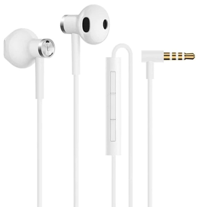 Xiaomi Mi Dual-Unit Semi-in-Ear, White наушники