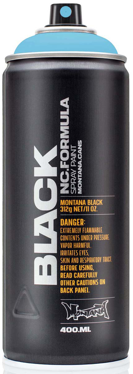 Montana Краска аэрозольная Black цвет форель 400 мл