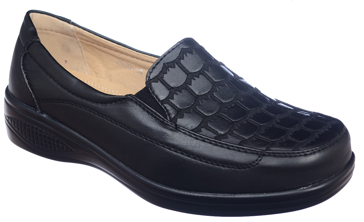 Туфли женские In Step, цвет: черный. 2930-18. Размер 40