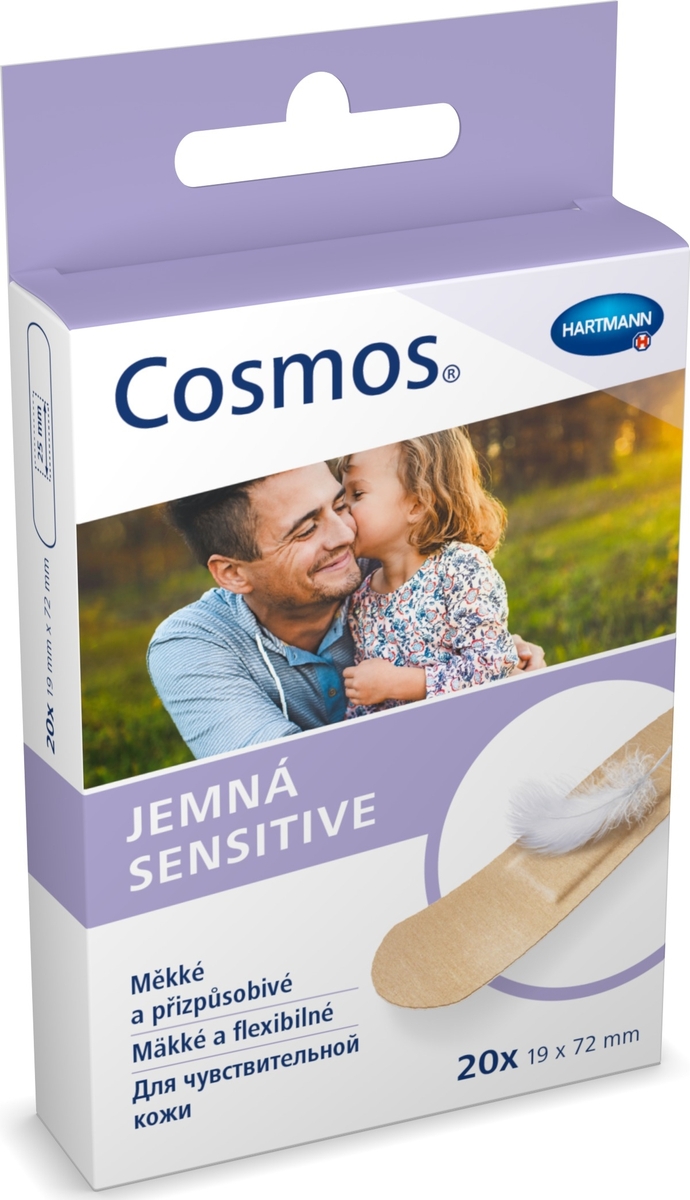 Cosmos Sensitive Пластырь для чувствительной кожи, пластинки 20 шт