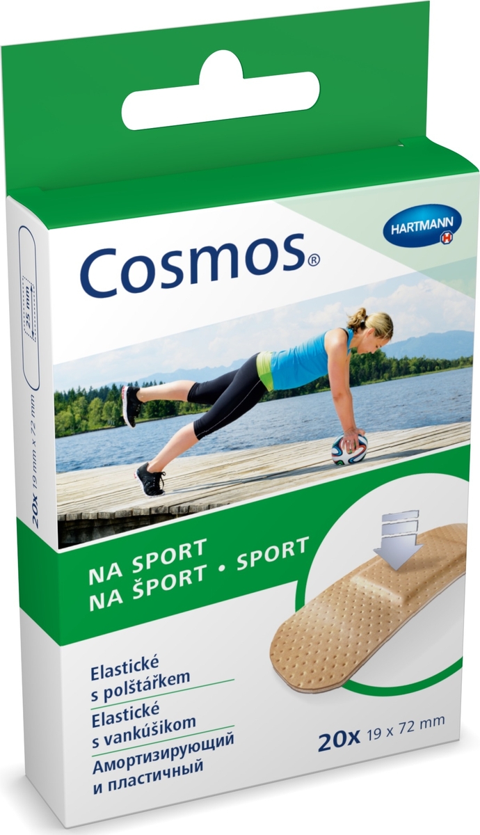 Cosmos Sport Пластырь амортизирующий, пластинки 20 шт