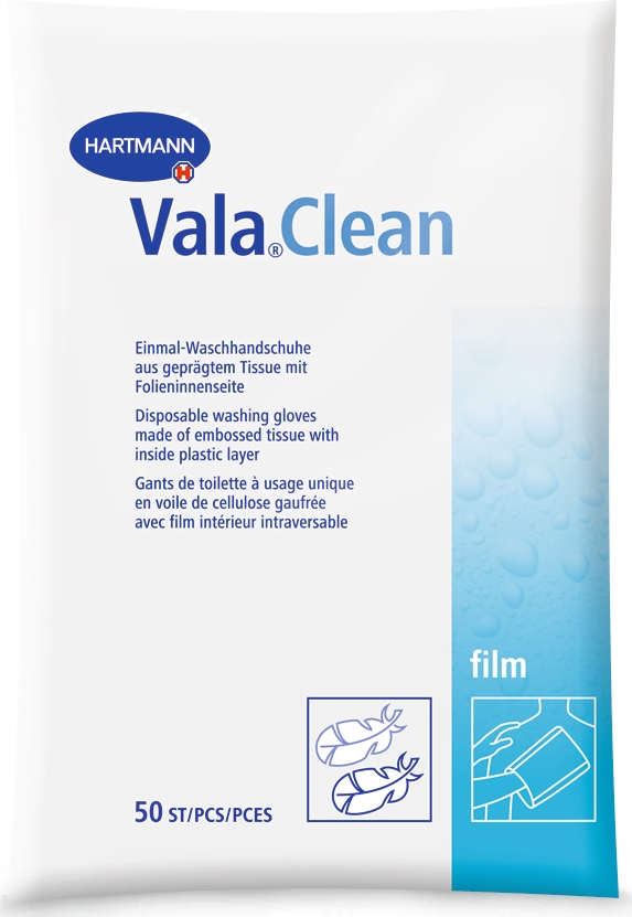 Vala Clean Film Одноразовые рукавички, ламинированные изнутри, 50 шт