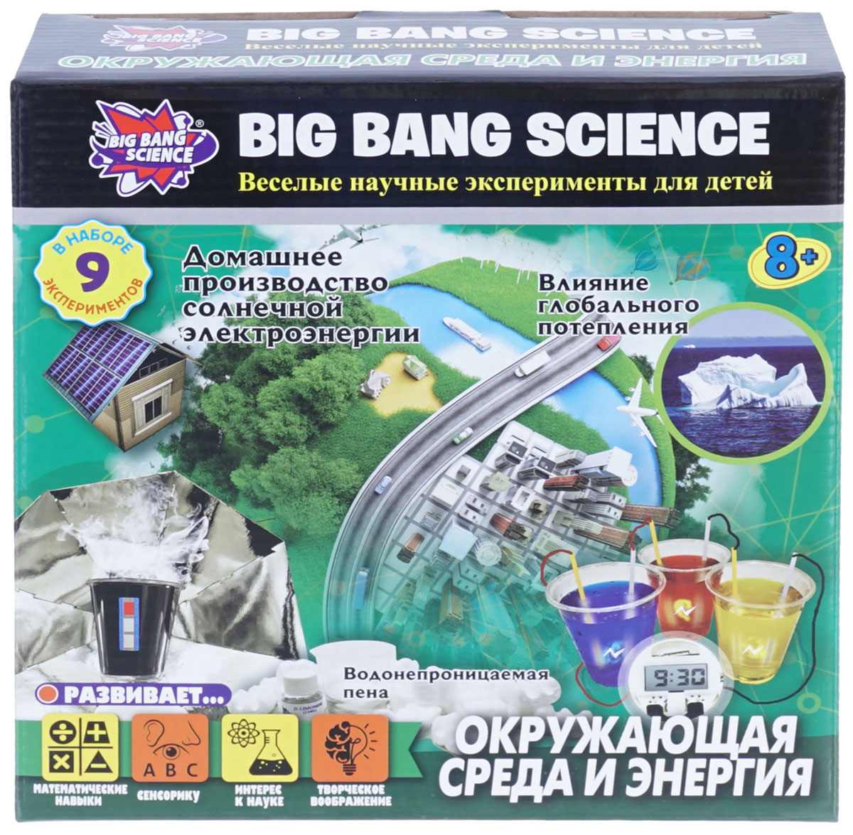 Big Bang Science Набор для опытов Окружающая среда и энергия