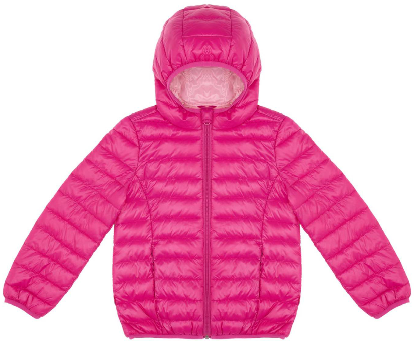 Куртка для девочки United Colors of Benetton, цвет: розовый. 2RQ453AO0_06C. Размер XS (110)