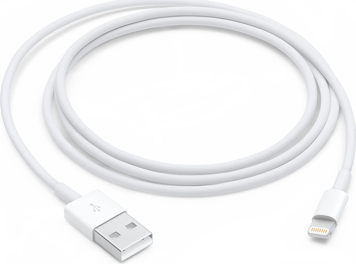 Apple MQUE2ZM/A кабель Lightning - USB (1 м)