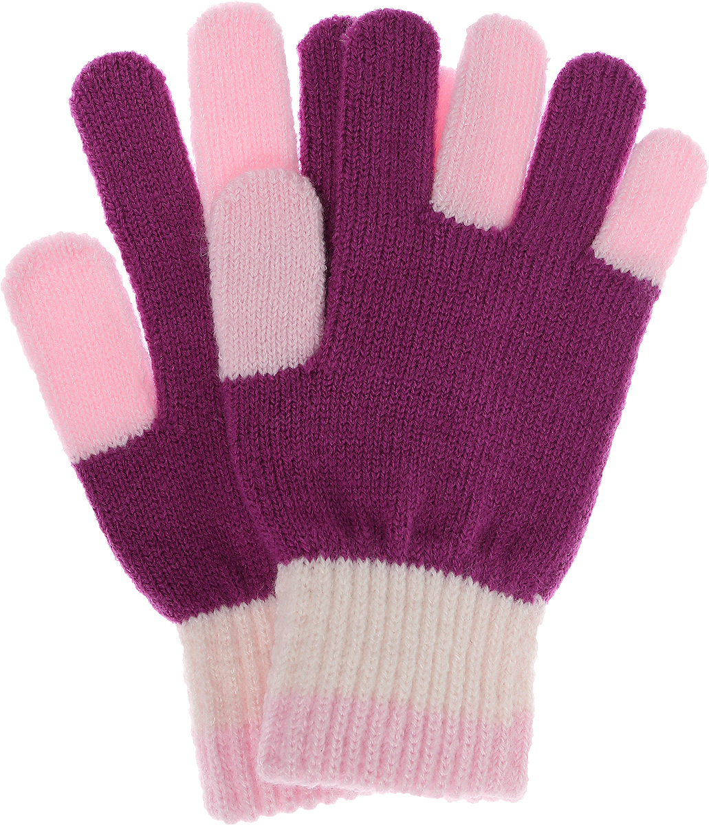 Перчатки для мальчика United Colors of Benetton, цвет: розовый. 6KV7B315L_3G3. Размер 82