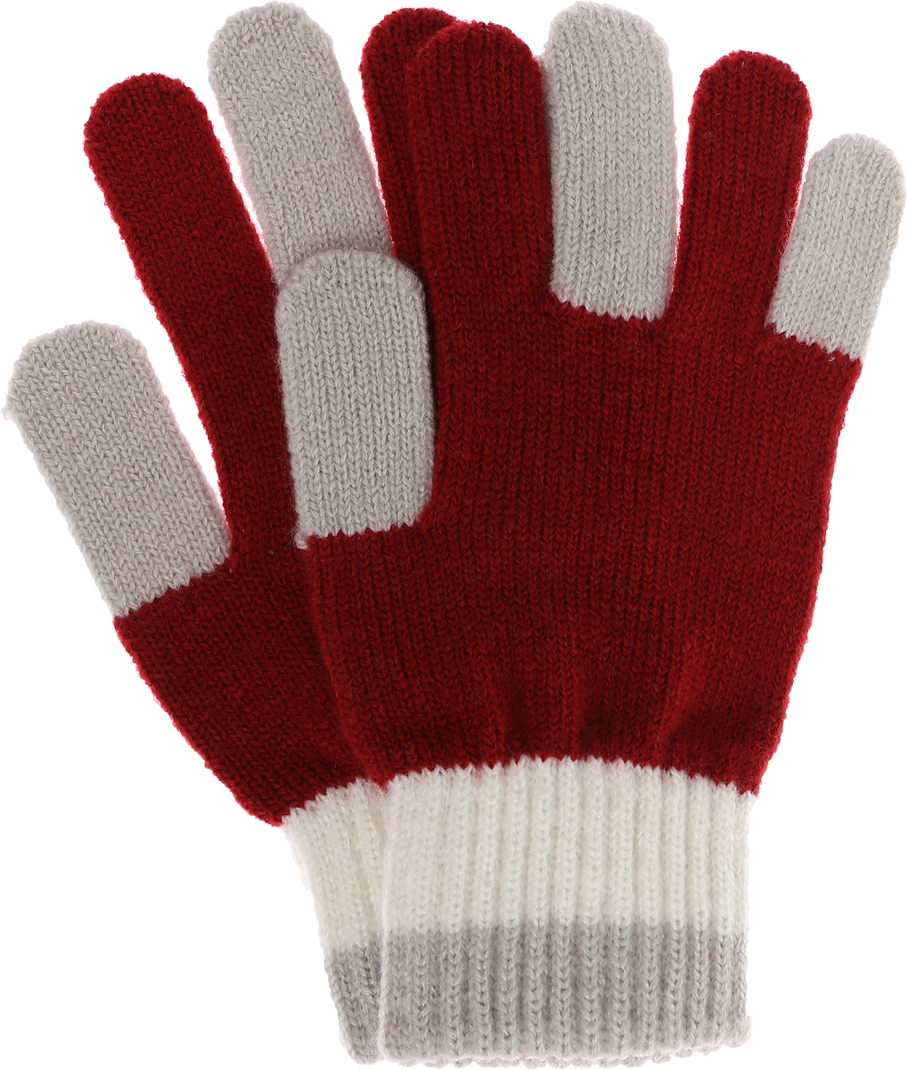 Перчатки для мальчика United Colors of Benetton, цвет: красный. 6KV7B315L_281. Размер XL (150)