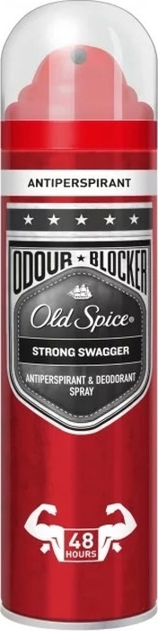 Old Spice Аэрозольный дезодорант-антиперспирант Odour Blocker Strong Slugger, 150 мл