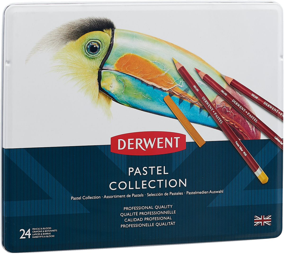 Derwent Набор карандашей Pastel Collection 24 цвета