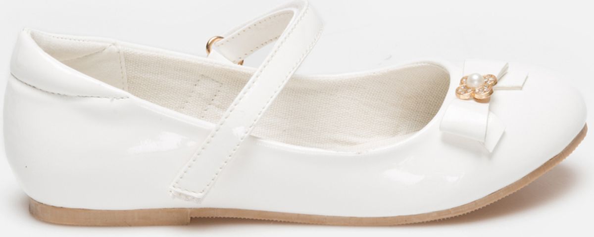 Туфли для девочки Acoola Camille, цвет: белый. 20228010064_200. Размер 35