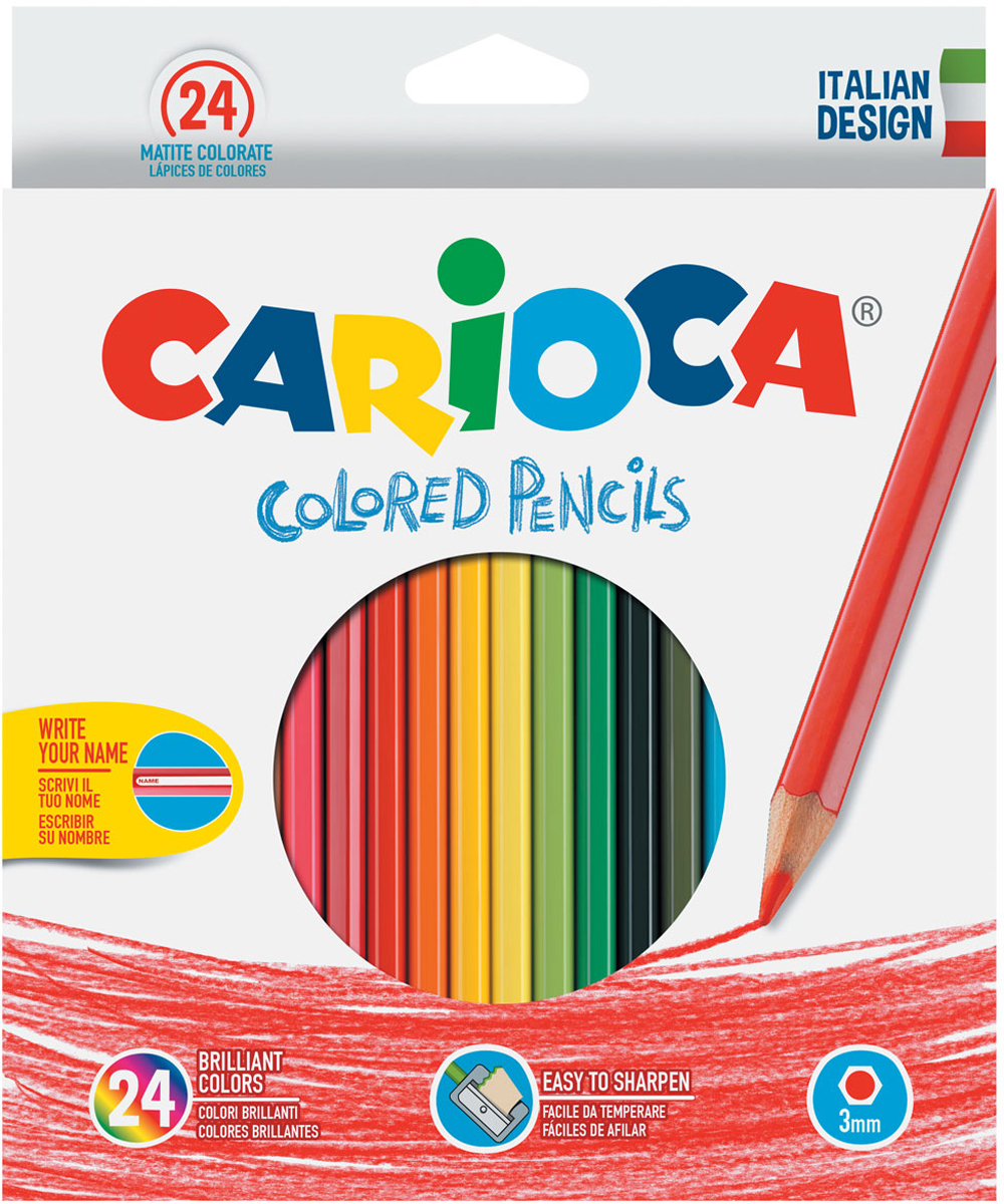 Carioca Набор цветных карандашей 24 цвета